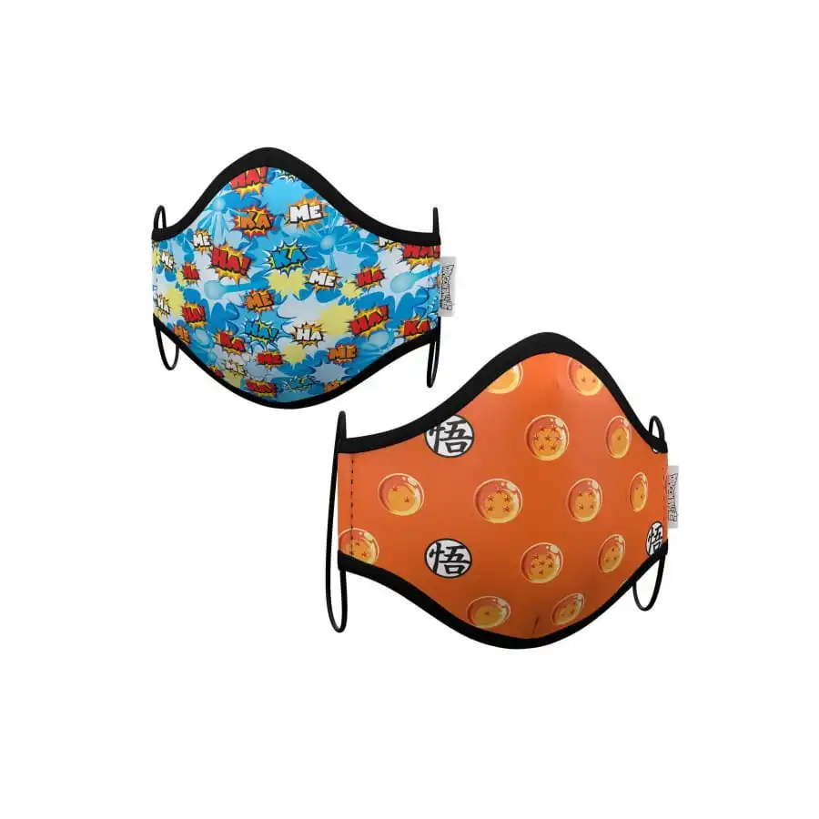 2 Masques De Protection Dragon Ball Pour Enfant 1 2 Masques De Protection Dragon Ball Pour Enfant