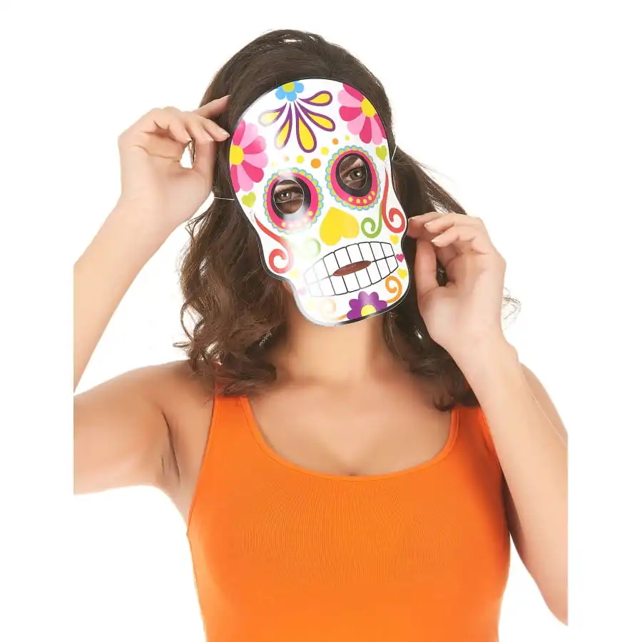 3 Masques Dia De Los Muertos En Carton 2 3 Masques Dia De Los Muertos En Carton – Image 2