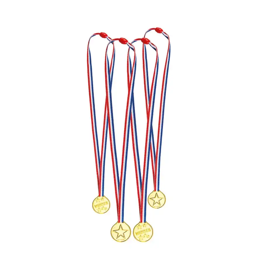 4 Médailles D'or Tricolores 1 4 Médailles D'or Tricolores