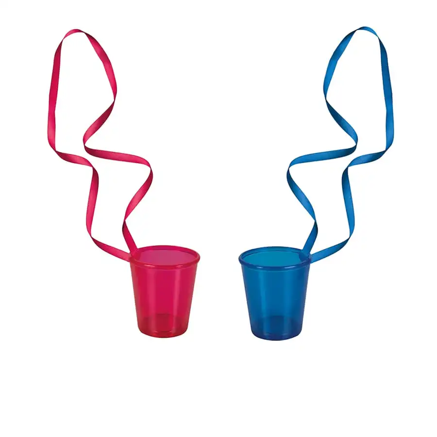 6 Colliers Shooter Rose Ou Bleu 1 6 Colliers Shooter Rose Ou Bleu