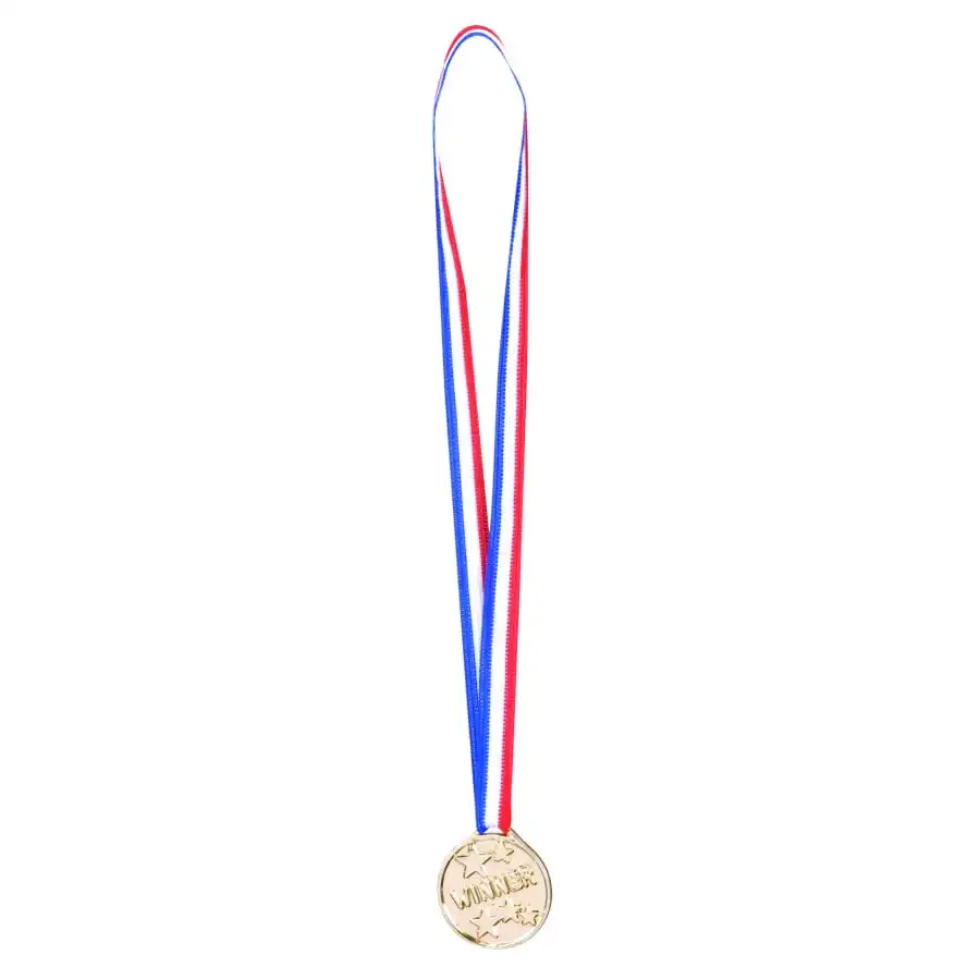 6 Médailles Gagnant Et Ruban Tricolore Francais 1 6 Médailles Gagnant Et Ruban Tricolore Francais