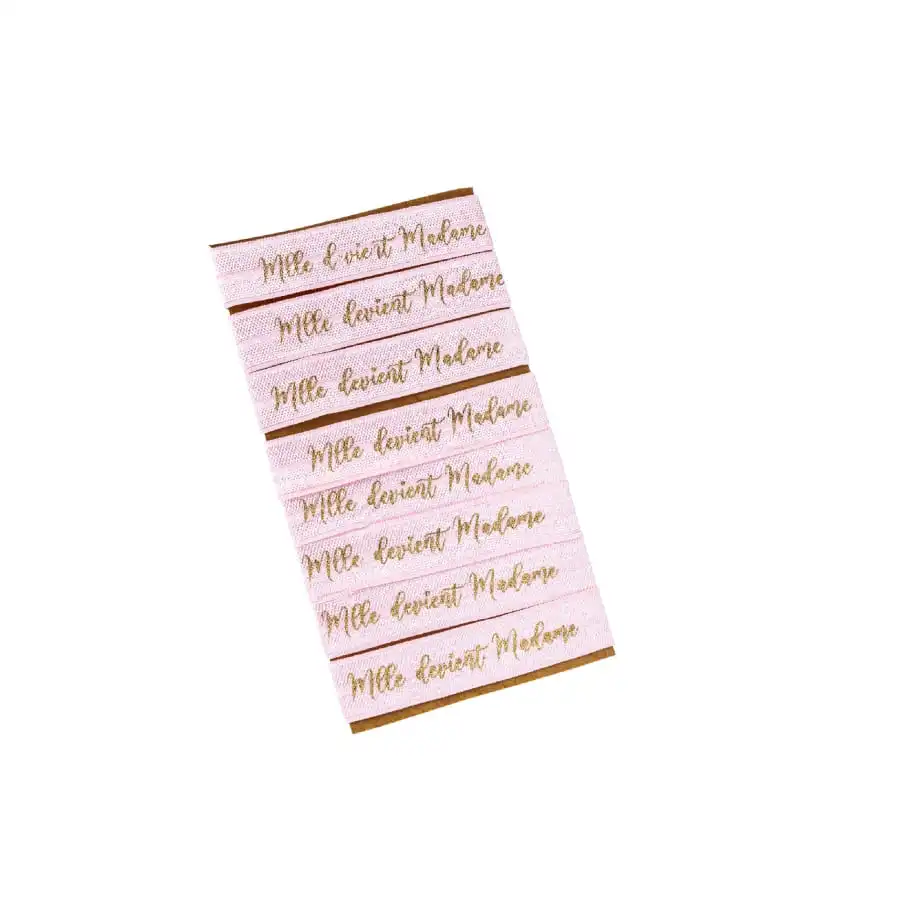 8 Bracelets Mlle Devient Madame, Evjf 1 8 Bracelets Mlle Devient Madame, Evjf