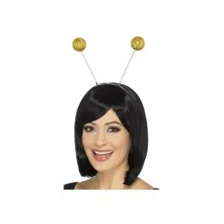 Antennes Boules Dorées Avec Paillettes