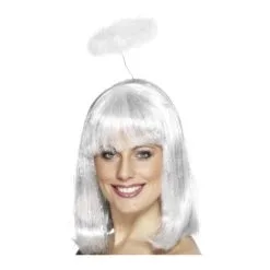 Auréole D'ange Blanche En Marabou