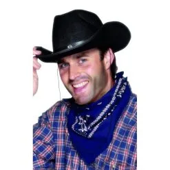 Bandana Bleu De Western