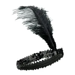 Bandeau Charleston Recouvert De Sequins -Camouflage Soldes Boutique Bandeau charleston recouvert de sequins 45252