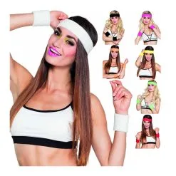 Bandeau Et Tours De Poignet Années 80