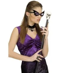 Bâton Crâne De Sorcier Vaudou, 80cm -Camouflage Soldes Boutique Baton crane de sorcier vaudou 80cm 59842