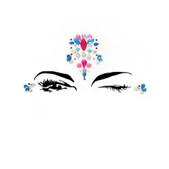 Bijoux De Visage à Coller Fantaisie Pour Adulte -Camouflage Soldes Boutique Bijoux de visage a coller fantaisie pour adulte 52871