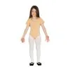 Body Beige Manches Courtes Pour Fille