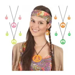 Robe Hippie Courte Imprimé Fleurs Manches évasées 12 Robe Hippie Courte Imprimé Fleurs Manches évasées -Camouflage Soldes Boutique Boucles d oreilles et collier peace and love rose