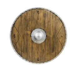 Bouclier Médiéval Style Bois De 40cm