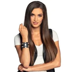 Bracelet Clouté En Métal Argenté Pour Adulte -Camouflage Soldes Boutique Bracelet cloute en metal argente pour adulte 62326