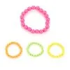 Bracelet De Perles Colorées Années 80
