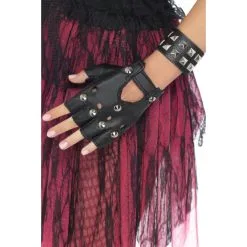 Bracelet Punk Clouté Noir