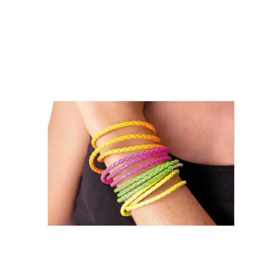 Bracelet Tressé Fluo 2 Bracelet Tressé Fluo – Image 2