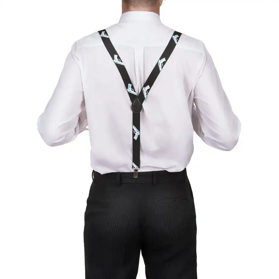 Bretelles Noires Imprimé Revolver 2 Bretelles Noires Imprimé Revolver – Image 2