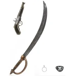 Cache Oeil Et Accessoires De Pirate