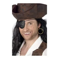 Cache Oeil Et Boucle D'oreille Pirate