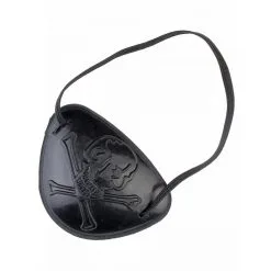 Tunique De Pirate Sexy Pour Femme -Camouflage Soldes Boutique Cache oeil noir avec symbole pirate en relief 57