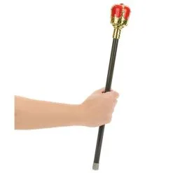 Canne Sceptre Royal En Plastique -Camouflage Soldes Boutique Canne sceptre royal en plastique 14002