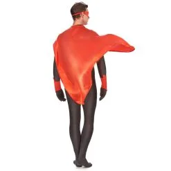 Cape, Manchettes Et Masque Rouge Pour Homme -Camouflage Soldes Boutique Cape manchettes et masque rouge pour homme 27506