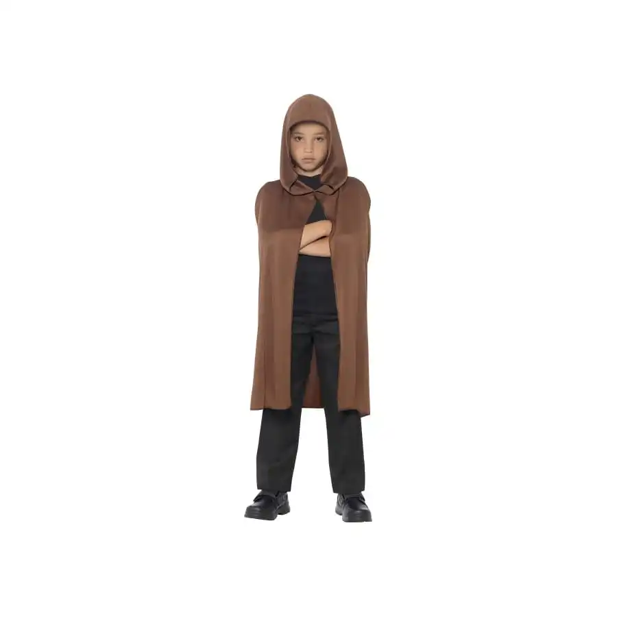 Cape Marron Avec Capuche Pour Enfant 1 Cape Marron Avec Capuche Pour Enfant