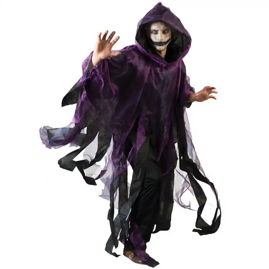 Cape Violette Et Noire En Lambeaux 1 Cape Violette Et Noire En Lambeaux