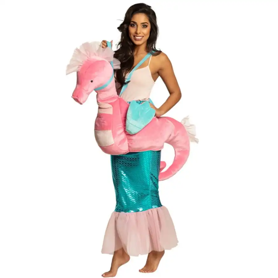 Carry Me De Sirène à Dos D'hippocampe Rose 1 Carry Me De Sirène à Dos D'hippocampe Rose