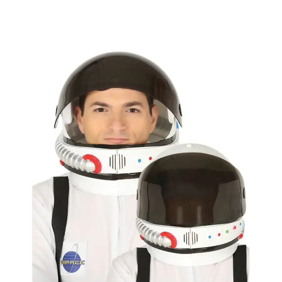 Casque De Cosmonaute Avec Visière Teintée, Adulte 1 Casque De Cosmonaute Avec Visière Teintée, Adulte