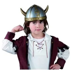Tenue De Vic La Viking Pour Enfant -Camouflage Soldes Boutique Casque de petit viking