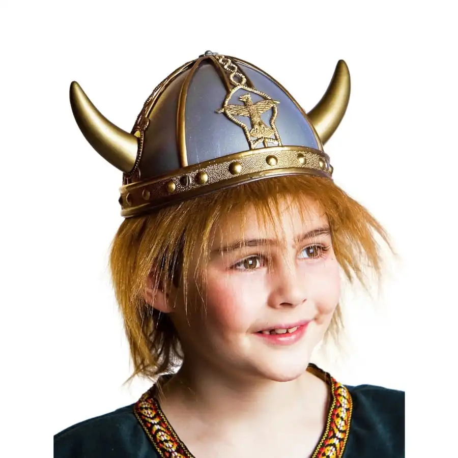 Casque De Viking Pour Enfant Avec Petites Cornes 1 Casque De Viking Pour Enfant Avec Petites Cornes