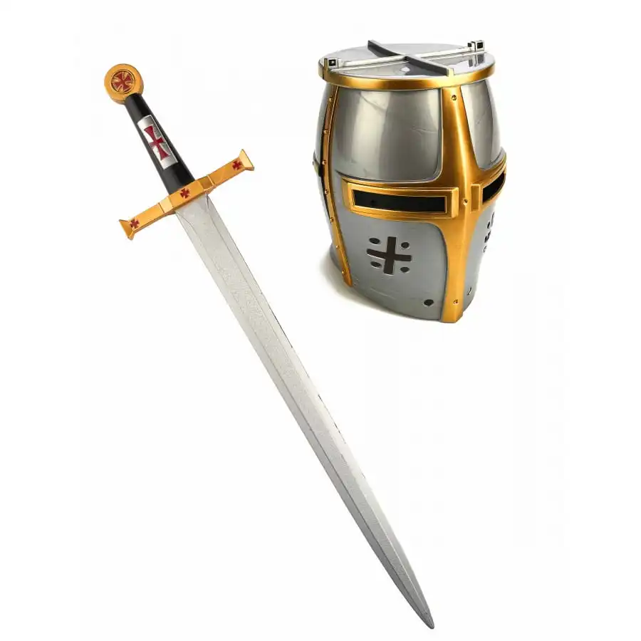 Casque Et épée De Chevalier Pour Enfant 1 Casque Et épée De Chevalier Pour Enfant