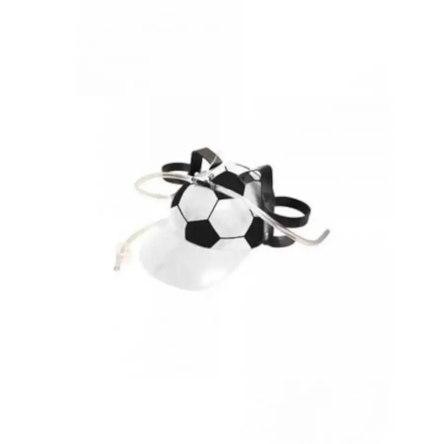 Casque Porte Canettes En Forme De Ballon De Foot 1 Casque Porte Canettes En Forme De Ballon De Foot