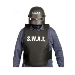 Casque SWAT Avec Visière Pour Adulte