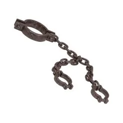 Chaîne De Prisonnier Avec Bracelets, En Plastique