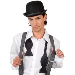 Costume De Monsieur Patate à Personnaliser, Adulte -Camouflage Soldes Boutique Chapeau melon noir avec ruban noir