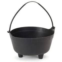Chaudron De Sorcière Noir Uni De 24 Cm