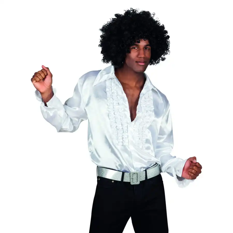 Chemise Blanche Disco Pour Homme 1 Chemise Blanche Disco Pour Homme
