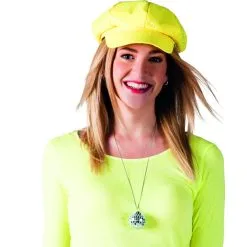 Collier Avec Pendentif Boule à Facette