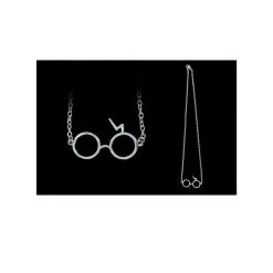 Collier Avec Pendentif Lunettes De Sorcier