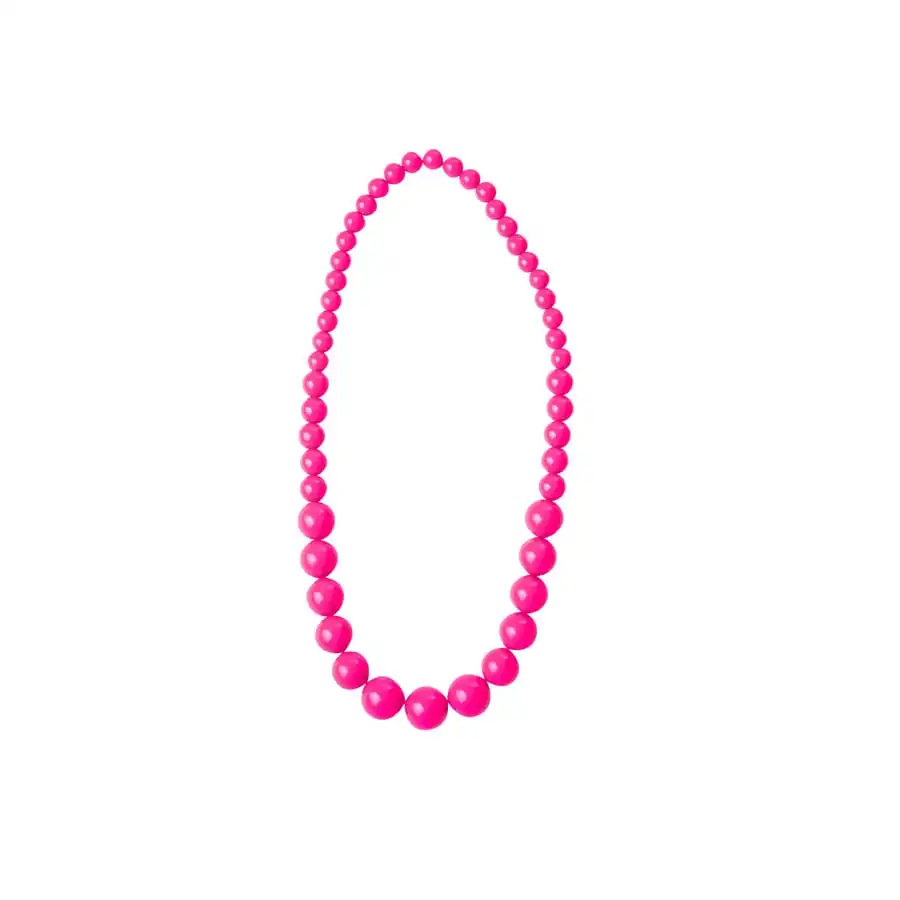 Collier De Perles Grossissantes Fluo 2 Collier De Perles Grossissantes Fluo – Image 2