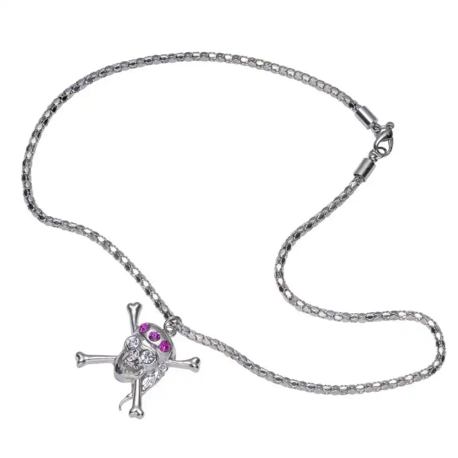 Collier De Pirate Avec Pendentif Girly 1 Collier De Pirate Avec Pendentif Girly