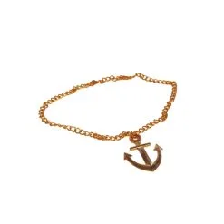 Déguisement Sexy De Femme Marin Avec Jarretières -Camouflage Soldes Boutique Collier dore avec pendentif ancre de marin