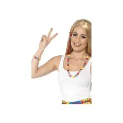 Collier Et Bracelet Hippie Multicolores