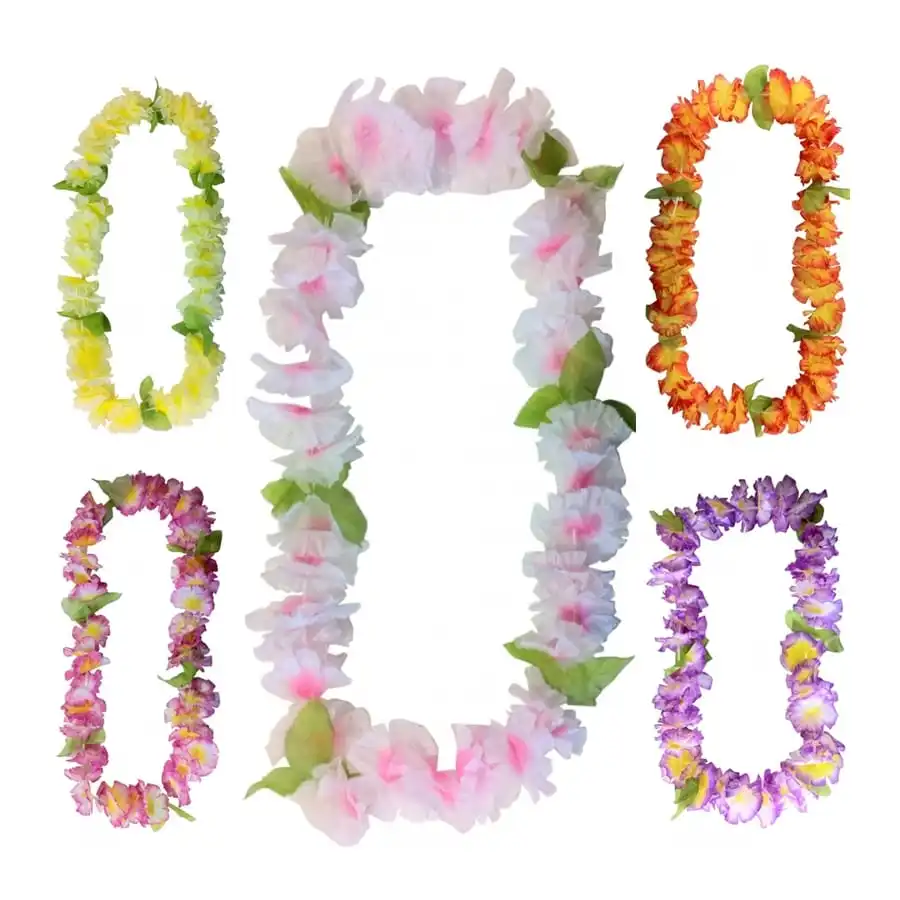 Collier Hawaïen De Fleurs 1 Collier Hawaïen De Fleurs