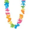 Collier Hawaïen Multicolore En Tissu