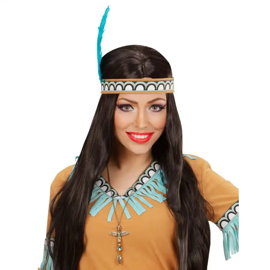 Collier Indien Pendentif Totem Doré 1 Collier Indien Pendentif Totem Doré