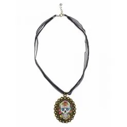 Collier Pendentif Dia De Los Muertos