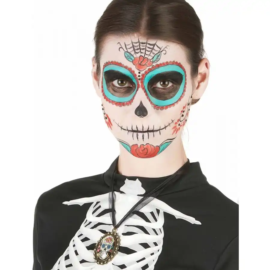 Collier Pendentif Dia De Los Muertos 2 Collier Pendentif Dia De Los Muertos – Image 2